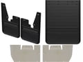 Picture of Truck Hardware Gatorback Black Plate Dually Mud Flaps - Set - Without Flares