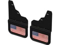 Picture of Truck Hardware Gatorback Distressed American Flag Mud Flaps - Front - Does NOT Fit With Rock Rails/Running Boards