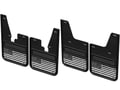 Picture of Truck Hardware Gatorback Black Distressed American Flag Mud Flaps - Without OEM Flares - Set