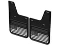 Picture of Truck Hardware Gatorback Black Distressed American Flag Mud Flaps - Without OEM Flares - Set