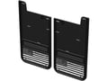 Picture of Truck Hardware Gatorback Black Distressed American Flag Mud Flaps - Without OEM Flares - Set 
