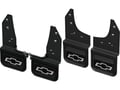 Picture of Truck Hardware Gatorback Black Wrap Bowtie Mud Flaps - Set - Requires FC002K Caps