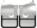 Picture of Truck Hardware Gatorback Brushed Stainless Plate Mud Flaps - Front