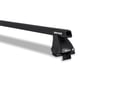 Picture of Rhino Rack Heavy Duty 2500 Roof Rack System - Black  - Bare Rails
