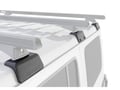 Picture of Rhino Rack Vortex RLT600 Black - 2 Bar Backbone Roof Rack - JK Model - 4 Door Hard Top