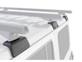 Picture of Rhino Rack Heavy Duty RLT600 Black - 3 Bar Backbone Roof Rack - JK Model - 4 Door Hard Top