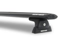 Picture of Rhino Rack Vortex RLT600 Roof Rack - 2 Bar - Black (front/middle) - Incl. 125” or 136” Wheel Base 2dr Van With FMP's