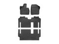 Picture of WeatherTech DigitalFit Floor Liners - Complete Set (1st, 2nd, & 3rd Row) - Black