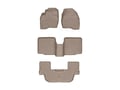 Picture of WeatherTech FloorLiner HP - Complete Set (1st Row, Two Piece - 2nd & 3rd Row) - Tan