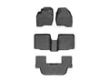 Picture of WeatherTech FloorLiner HP - Complete Set (1st Row, Two Piece - 2nd & 3rd Row) - Black