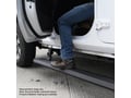 Picture of Go Rhino E-BOARD E1 Electric Running Board Kit - Protective Bedliner Coating - 4 Door Crew Cab