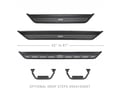 Picture of Go Rhino Dominator Xtreme D6 Side Steps with Mounting Kit - Textured Black