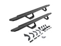 Picture of Go Rhino RB30 Running Boards with Brackets & 2 Pairs of Drops Steps Kit - Protective Bedliner Coating