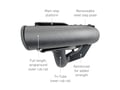 Picture of Go Rhino FSDT4129T - Dominator Xtreme DT SideSteps With Frame Mounted Bracket Kit - Textured Black