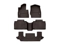 Picture of WeatherTech FloorLiners - Complete Set (1st Row, 1-Piece 2nd/3rd Row) - Cocoa