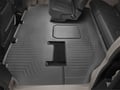 Picture of WeatherTech FloorLiners - Rear - One piece - 2nd/3rd row coverage - Black