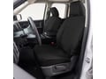 Picture of Endura PrecisionFit Custom Second Row Seat Covers - Black/Black - With 60/40-split bench seat with 2 adjustable headrests and 1 molded headrest with center fold-down armrest
