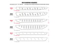 Picture of Go Rhino RB20 Slim Line Running Board & Mount Kit - Bedliner Coating
