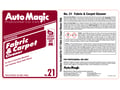 Picture of Auto Magic Safety Label - Fabric & Carpet #21