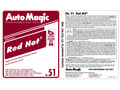 Picture of Auto Magic Safety Label - Red Hot #51