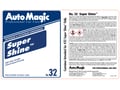 Picture of Auto Magic Safety Label - Super Shine #32