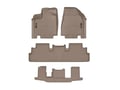Picture of Weathertech DigitalFit Floor Liners - Complete Set (1st, 2nd, & 3rd Row) - Tan