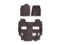 Picture of WeatherTech FloorLiner HP - Complete Set (1st Row, Two Piece - 2nd & 3rd Row) - Cocoa