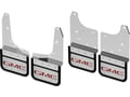 Picture of Truck Hardware Gatorback Red GMC Mud Flaps - Set - Requires FC001K Caps