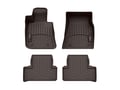 Picture of Weathertech DigitalFit Floor Liners - 1st & 2nd Row (2-pc. Rear Liner) - Cocoa
