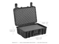Picture of Go Rhino Xventure Gear Hard Case With Foam - Medium Box 18