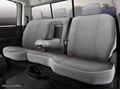Picture of FIA TRS42-90 GRAY TR40 Series - Wrangler Saddleblanket Custom Fit Rear Seat Cover - Solid Gray