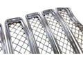 Picture of Trim Illusion Grille Overlay - 7 Piece - Chrome - Fits grille W/ ring insert