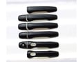 Picture of Trim Illusion Door Handle Covers - Black - 4 Door - 10 Piece - Works W/ and W/O Smart key - TOUCH SMART KEY ONLY