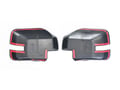 Picture of Trim Illusion Side Mirror Covers - Black - Full Mirror - 2 Piece - W/ Signal