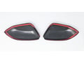 Picture of Trim Illusion Side Mirror Covers - Black - Top - 2 Piece - Does not fit Hybrid