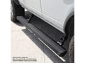 Picture of Go Rhino E-Board E1 Electric Running Board Kit - Protective Bedliner Coating - 4 Door
