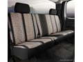 Picture of Fia Wrangler Custom Seat Cover - Saddle Blanket - Rear - Black - 60/40 Seat