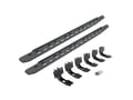 Picture of Go Rhino RB30 Slim Line Running Board Kit - Protective Bedliner Coating - Quad Cab