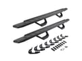 Picture of Go Rhino RB30 Running Board Kit & 2 Pairs of Drops Steps Kit - Textured Black - Double Cab - Gas Engine Only