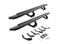 Picture of Go Rhino RB30 Running Board Kit & 2 Pairs of Drops Steps Kit - Textured Black - Crew Cab - Engine Only