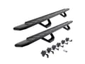 Picture of Go Rhino RB30 Running Board Kit & 2 Pairs of Drops Steps Kit - Textured Black - SuperCrew