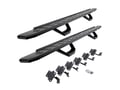 Picture of Go Rhino RB30 Running Board Kit & 2 Pairs of Drops Steps Kit - Textured Black - SuperCrew