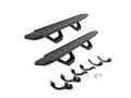 Picture of Go Rhino RB30 Running Board Kit & 2 Pairs of Drops Steps Kit - Textured Black - 4 Door