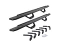 Picture of Go Rhino RB30 Running Board Kit & 2 Pairs of Drops Steps Kit - Textured Black - SuperCab