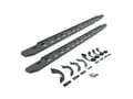 Picture of Go Rhino RB30 Slim Line Running Board Kit - Textured Black - Double Cab