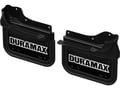 Picture of Truck Hardware Gatorback Black Wrap Duramax Mud Flaps & Caps - Front