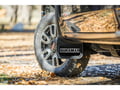 Picture of Truck Hardware Gatorback Black Wrap Duramax Mud Flaps & Caps - Front