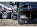 Picture of Truck Hardware Gatorback Black GMC Mud Flaps & Caps - Rear