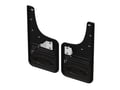 Picture of Truck Hardware Gatorback Black Anodized Ford Oval Mud Flaps - Front Pair