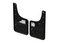 Picture of Truck Hardware Gatorback Black Anodized Super Duty Mud Flaps - Front Pair